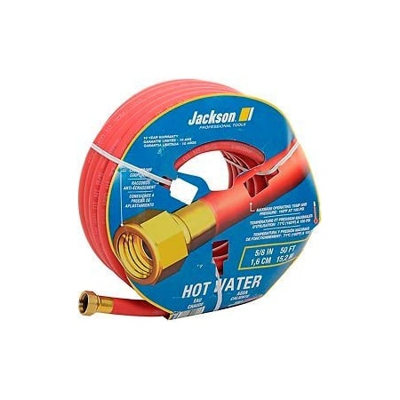 True Temper 5/8 in ID x 50 ft L Garden Hose, Rubber Tube 4008600A